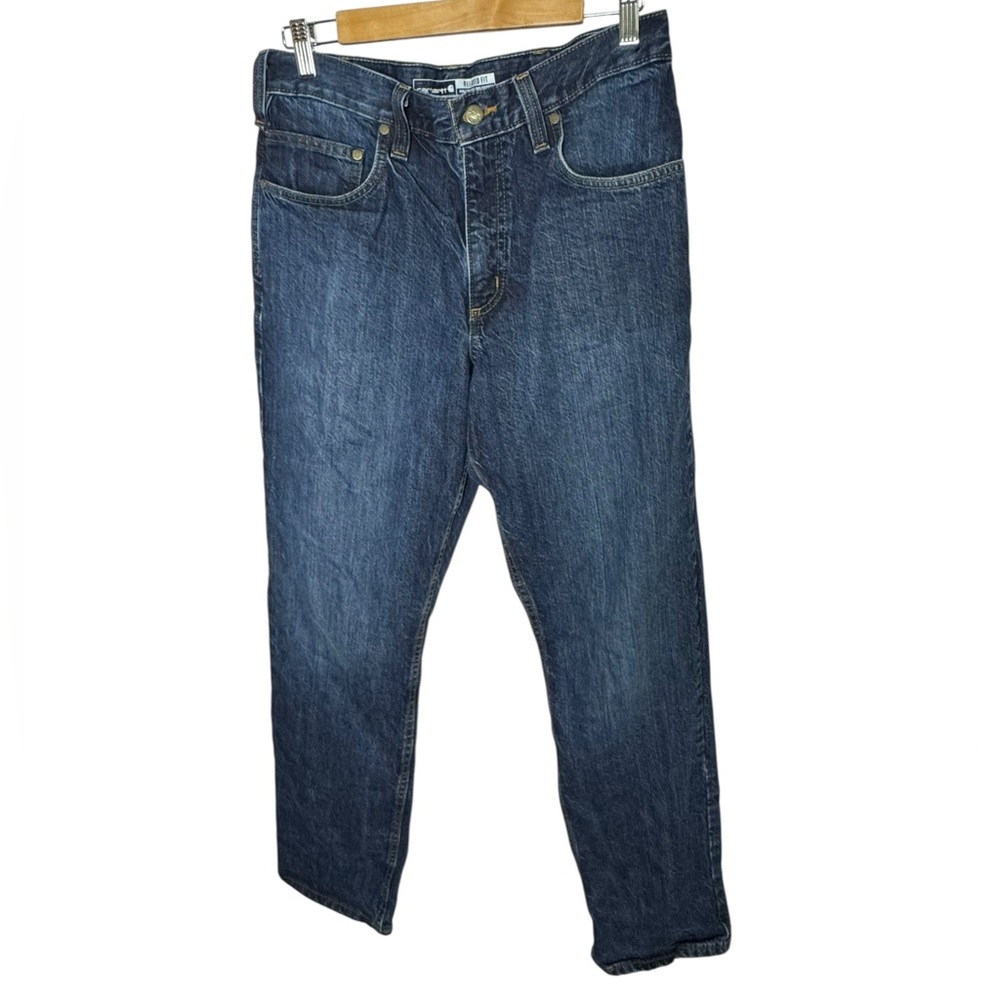 Carhartt Relaxed Fit Denim Jeans, Size 32x34